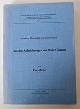 Den aufzeichnungen walter gebraucht kaufen  Düsseldorf