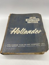 Hollander 39th auto for sale  Youngstown