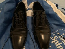 Chaussures cuir noir d'occasion  Menton