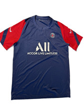 Nike Paris Saint-Germain PSG Team Jersey Short Sleeves T-Shirt Size L  zr 844, usado comprar usado  Enviando para Brazil