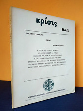 Krisis 1985 No. 2 : Negative Thinking - Crisis - Postmodernism na sprzedaż  PL