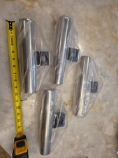 Braçadeira de aço inoxidável para trilhos de 7/8" a 1" feita de marinha 4 peças suporte para vara de pesca comprar usado  Enviando para Brazil