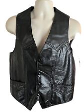 Vintage black leather for sale  Eagle River