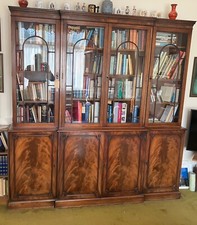 Mahogony bookcase reproduction for sale  LONDON