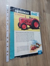 Prospectus tracteur hanomag d'occasion  Lys-lez-Lannoy