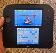 Nintendo 2ds black d'occasion  Expédié en Belgium