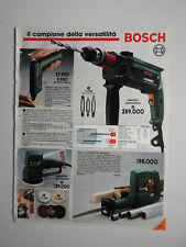 1989 Bosch serra de lixadeira martelo 1 página anúncio catálogo anúncio  comprar usado  Enviando para Brazil