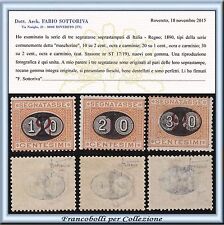 1890 italia regno usato  Courmayeur