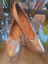 Diamant tanzschuhe silbern gebraucht kaufen  München