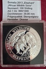 Silbermünze somalia 2013 gebraucht kaufen  Leipzig