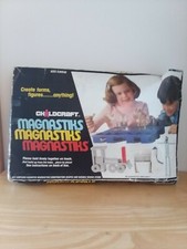 Vintage magnastiks magnet d'occasion  Expédié en France