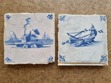 hand painted tiles for sale  MABLETHORPE
