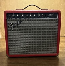 Amplificador de guitarra FENDER FRONTMAN 25R TEXAS RED 25 watts 1x10 2 canais com cabos comprar usado  Enviando para Brazil