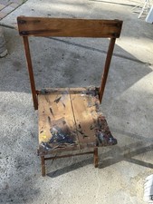 Wooden canvas folding for sale  Vista