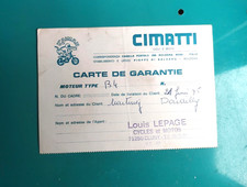 Rare originale carton d'occasion  Saint-Bonnet-de-Joux