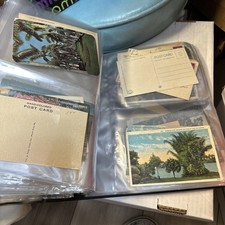 Fichário cheio de selos de cartões postais antigos usados e não usados quase 4 lb comprar usado  Enviando para Brazil