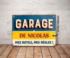 Plaque métal vintage d'occasion  Mer