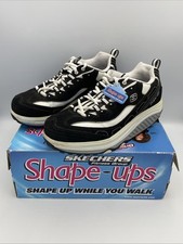 Tênis Skechers Feminino Shape Up Tamanho 8.5 com Cadarço Preto Tonificação Caminhada comprar usado  Enviando para Brazil