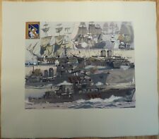 Gouache torpilleur foudroyant d'occasion  Fouras