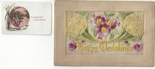 Christmas ww1 silk for sale  NANTWICH