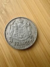 Francs monaco 1945 d'occasion  Paris-