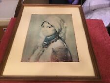 Vintage framed matted for sale  Seven Valleys