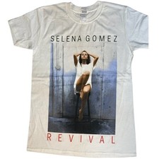 Camiseta Selena Gomez Revival Tour 2016 Branca Tamanho Pequeno comprar usado  Enviando para Brazil