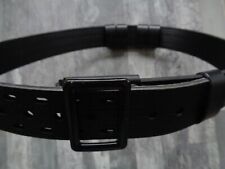 Ceinturon cuir noir d'occasion  Saint-Louis