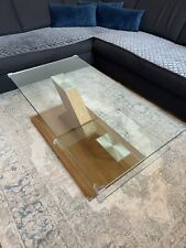 Couchtisch holz glas gebraucht kaufen  Mannheim
