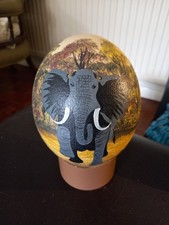 Hand painted ostrich for sale  HASLEMERE