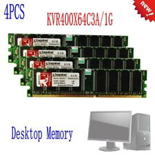 Kingston 4GB 4 x 1GB DDR 400MHz PC 3200 184pin KVR400X64C3A/1G PC Memoria RAM SP comprar usado  Enviando para Brazil