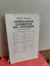 Tessenow osservazioni elementa usato  Napoli
