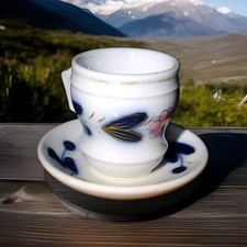 Tasse brulot floral d'occasion  Picauville