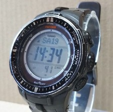 Nova Bateria Casio CASIO PROTREK Pro Trek PRW 3000 Rádio Solar Relógio Digital Preto comprar usado  Enviando para Brazil