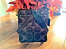Usado, Bolsa COACH Shdr/crossbody lona/couro marrom assinatura metálica G0867-42100 comprar usado  Enviando para Brazil