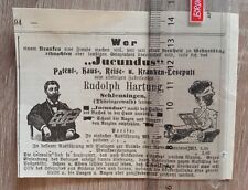 Schleusingen werbung anzeige gebraucht kaufen  Öhringen