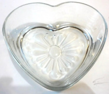 red plastic heart dish shaped for sale  Stockbridge