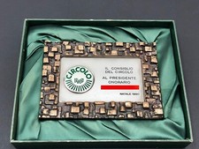 Targa bronzo lavorato usato  Milano