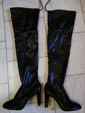 Verknee kunstleder stiefel gebraucht kaufen  Jößnitz