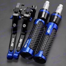 Alavancas de embreagem de freio guidão punhos de mão extremidade para SUZUKI SV650 SV650S 1999-2009 comprar usado  Enviando para Brazil
