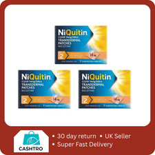 Niquitin clear patch for sale  LONDON