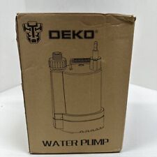 Deko water pump for sale  Cypress