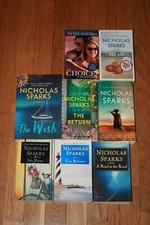 Lot 8 book Nicholas Sparks See Me Dreamland True Believer Return Wish Haven Bend comprar usado  Enviando para Brazil