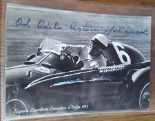 Eugenio Castellotti Driver F1 Signed / Lancia - Ferrari Autograph comprar usado  Enviando para Brazil