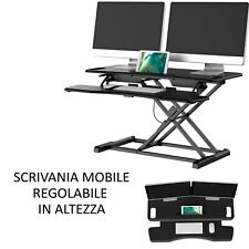 Scrivania mobile regolabile usato  Italia