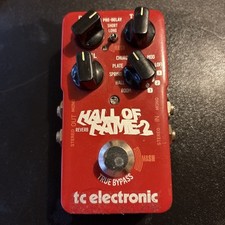 Pedal de efeitos de ressonância TC Electronic Hall of Fame 2 usado comprar usado  Enviando para Brazil