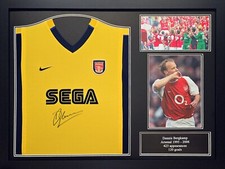 Framed dennis bergkamp for sale  MANCHESTER