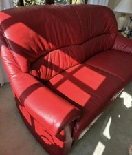Knallrotes sofa couch gebraucht kaufen  Delmenhorst