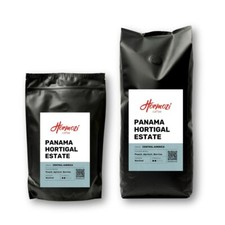Grãos integrais de café torrados a tambor tradicional Panamá Hortigal Estate/moído Reino Unido comprar usado  Enviando para Brazil