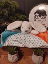 Knuffel comforter rabbit d'occasion  Expédié en Belgium